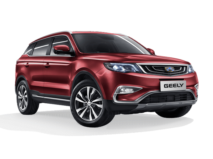 Geely Atlas Вишневый