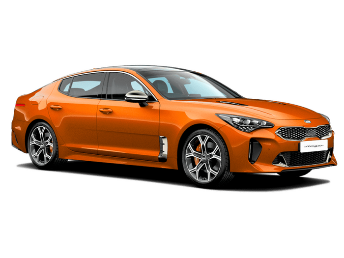 KIA Stinger Neon Orange